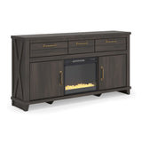 Brazen Valley - TV Stand With Fireplace Option