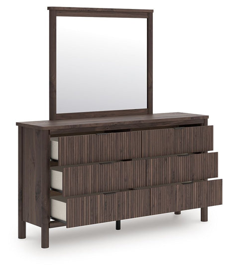 Pamytta - Upholstered Platform Bedroom Set