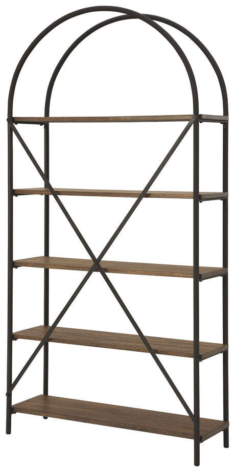 Galtbury - Bookcase - Brown / Black