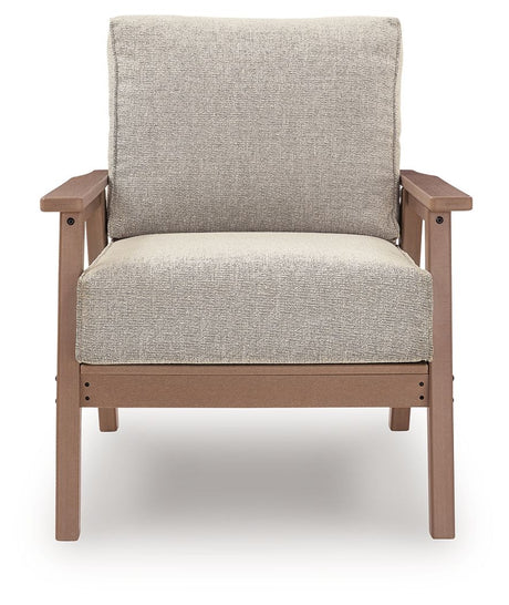 Grover Beach - Lounge Chair With Cushion (Set of 2) - Driftwood