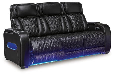 Boyington - 2 Pc. - Power Reclining Sofa And Loveseat - Black