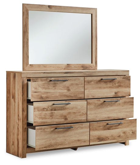 Hyanna - Dresser, Mirror - Tan