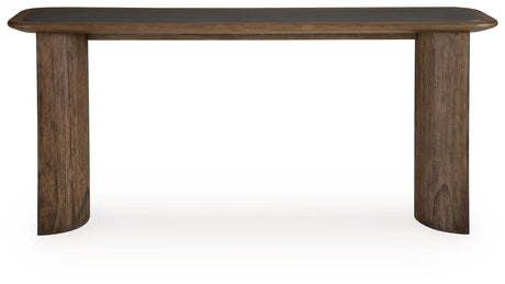 Dontayne - Sofa Table - Warm Brown