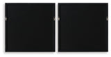 Downyard - Wall Art Set (Set of 2) - Black / Beige