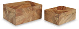 Antford - Box Set (Set of 2) - Brown
