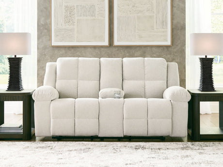 Orlen - Double Reclining Loveseat With Console - Winter