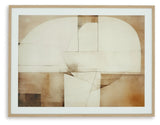Corlain - Wall Art - Brown / Tan / White