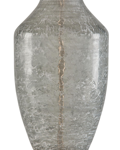 Abbriel - Glass Table Lamp - Antique Green