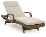 Laguna Heights - Chaise Lounge With Cushion - Beige