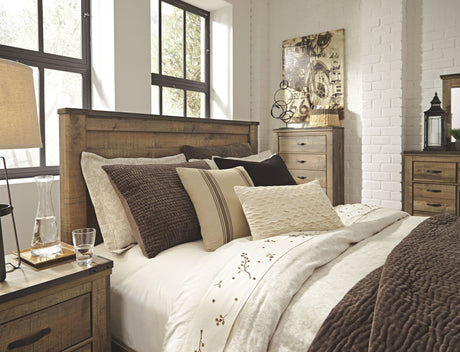 Trinell - Panel Bed