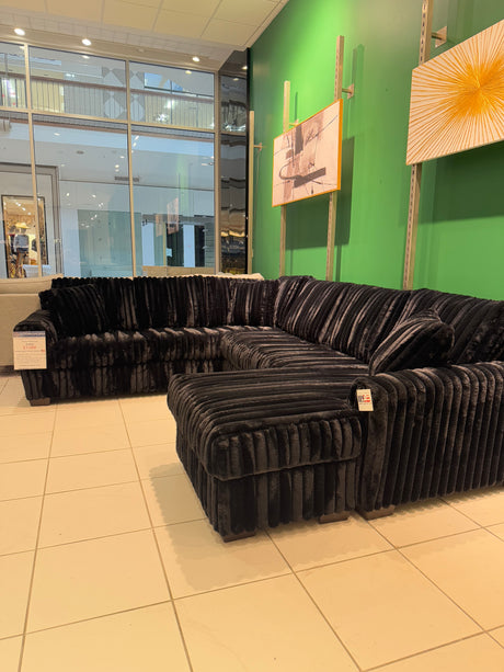 Oversized Cozy U-Sectional w/ Reversible Chaise 🔁