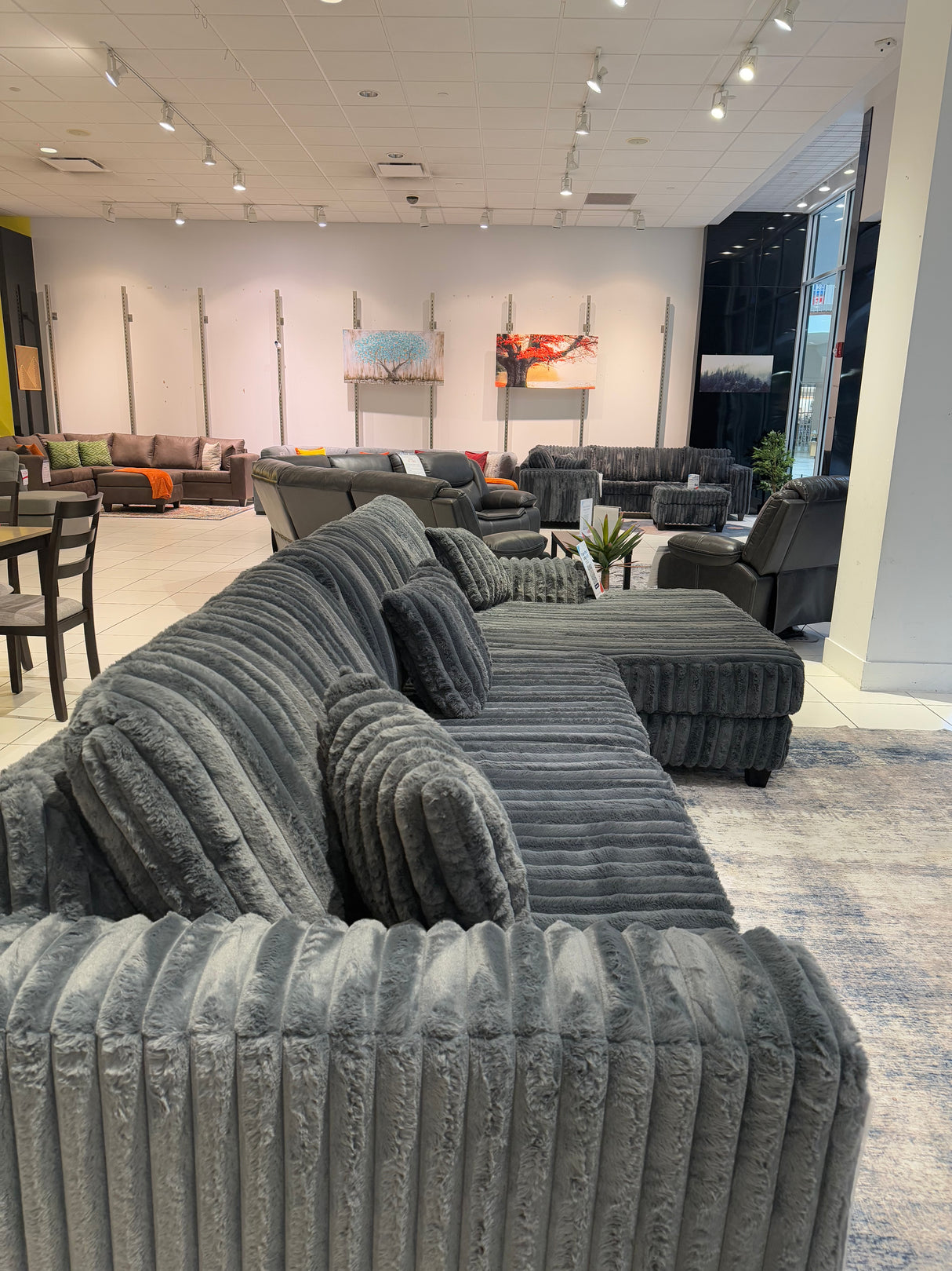 MEGA FLUFFY New Corduroy 3 PC Oversized Sectional