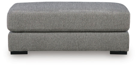 Creston Heights - Oversized Accent Ottoman - Smolder