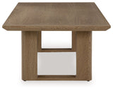 Serene Bay - Rectangular Cocktail Table - Dark Brown