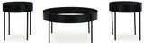 Ardoline - Occasional Table Set (Set of 3) - Black
