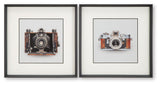 Dirkgrove - Wall Art Set (Set of 2) - Black / White / Brown