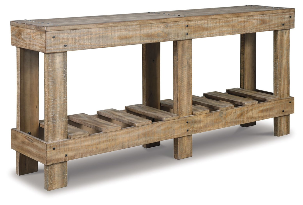 Susandeer - Console Sofa Table - Brown