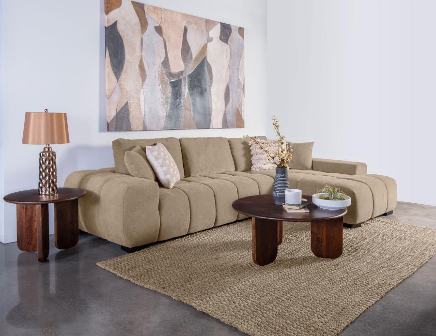 Mid-Century ✨ Octavia Tufted Sectional