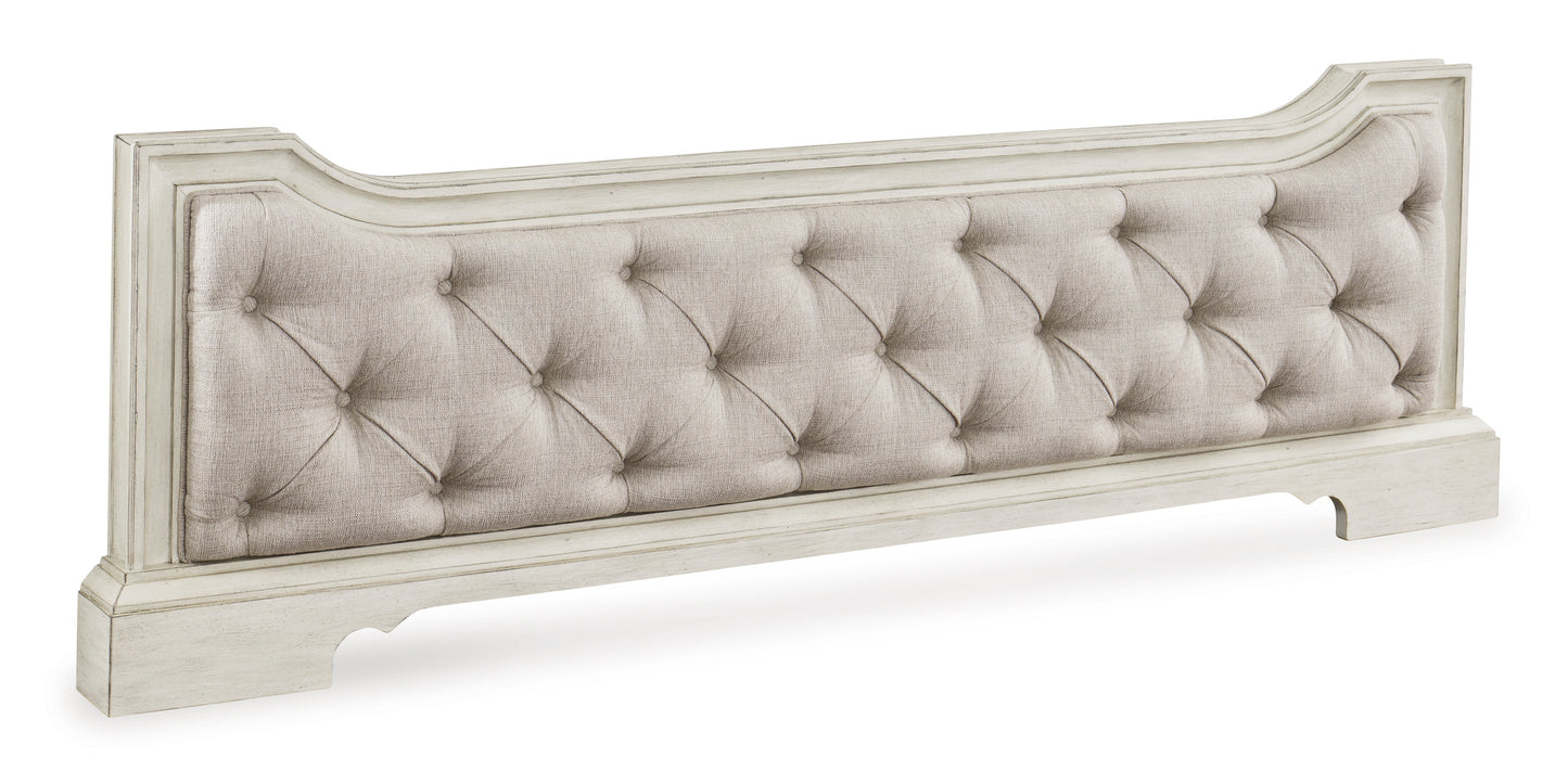 Arlendyne Upholstered Bed with Tufted Headboard