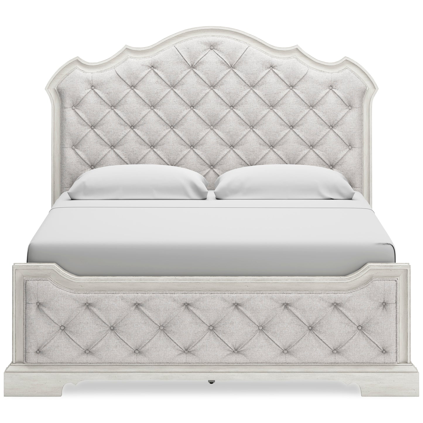 Arlendyne Upholstered Bed with Tufted Headboard