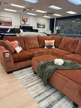 Modern ✨ Luscious Velvet Oversized Sectional 🍊
