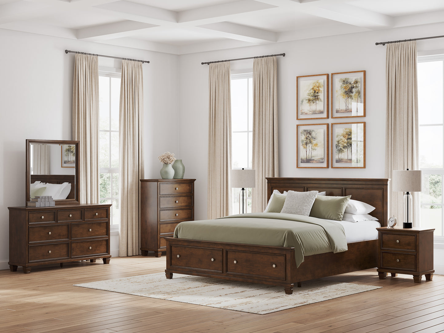 Fortman Bedroom Collection by Ashley (White, Brown, Black!)