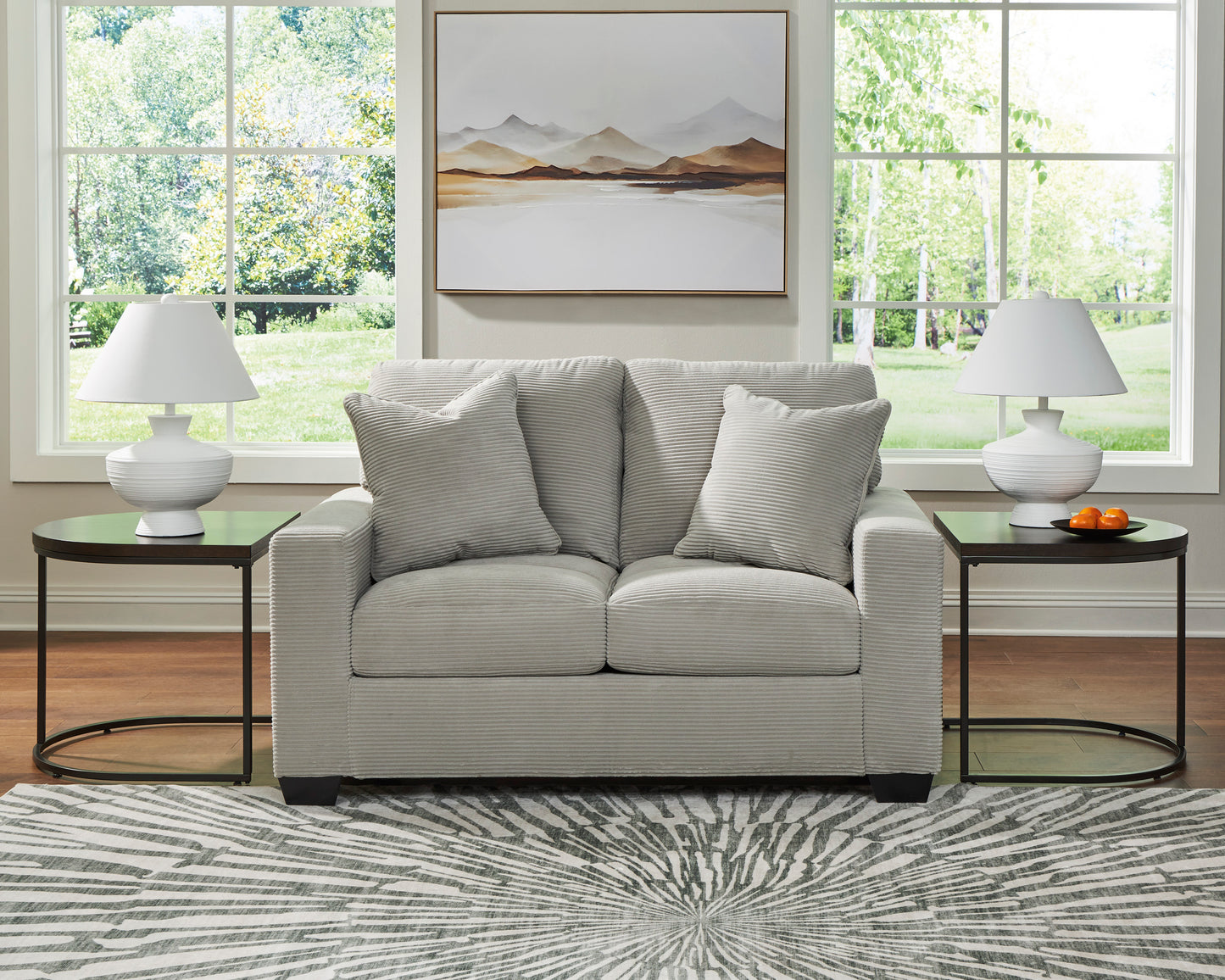 Greenbiar Soft Corduroy Sofa Collection by Ashley