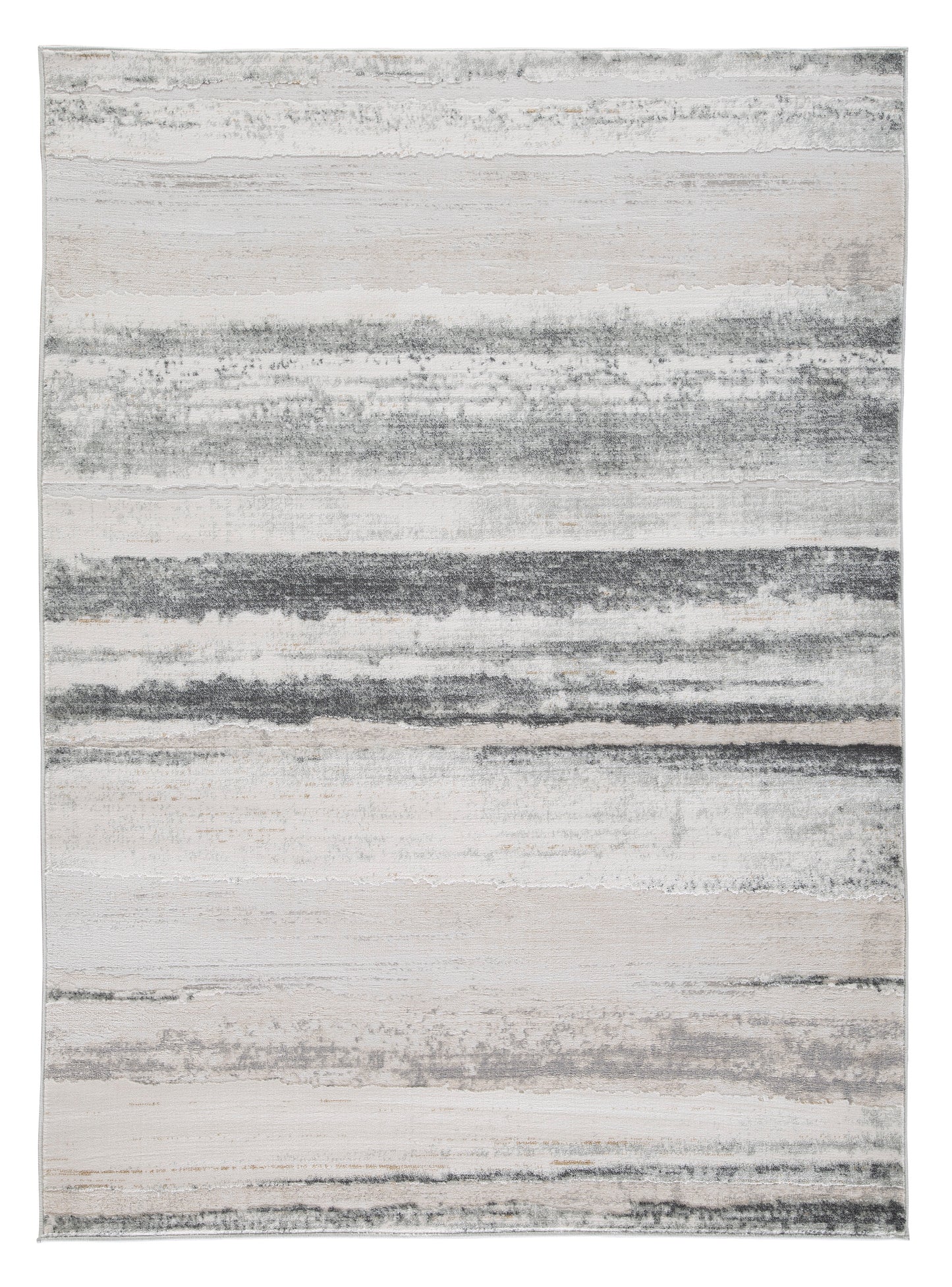 White & Grey Abanett Rug