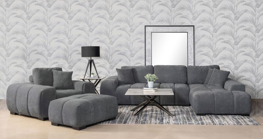 Mid-Century ✨ Octavia Tufted Sectional