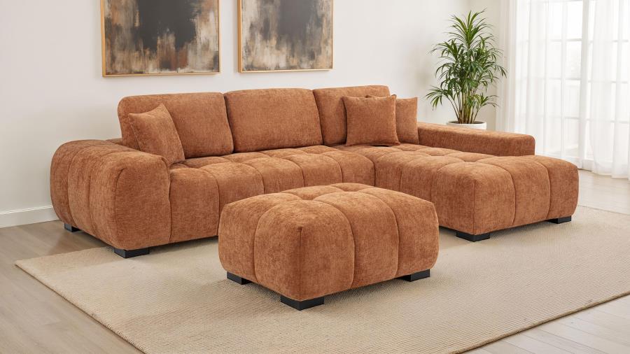 Mid-Century ✨ Octavia Tufted Sectional