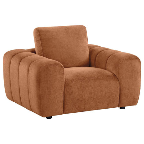 Burnett Chenille Upholstered Wide Arm Sofa