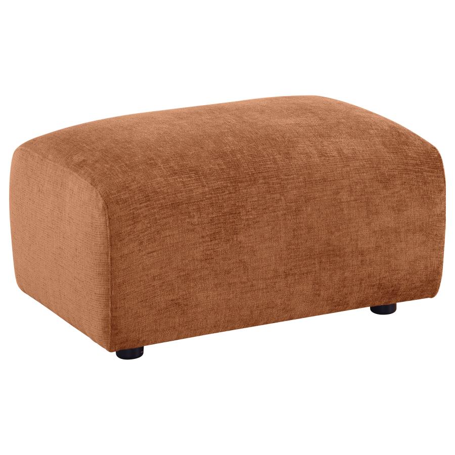 Burnett Chenille Upholstered Wide Arm Sofa