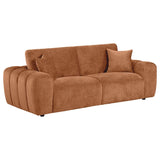 Burnett Chenille Upholstered Wide Arm Sofa