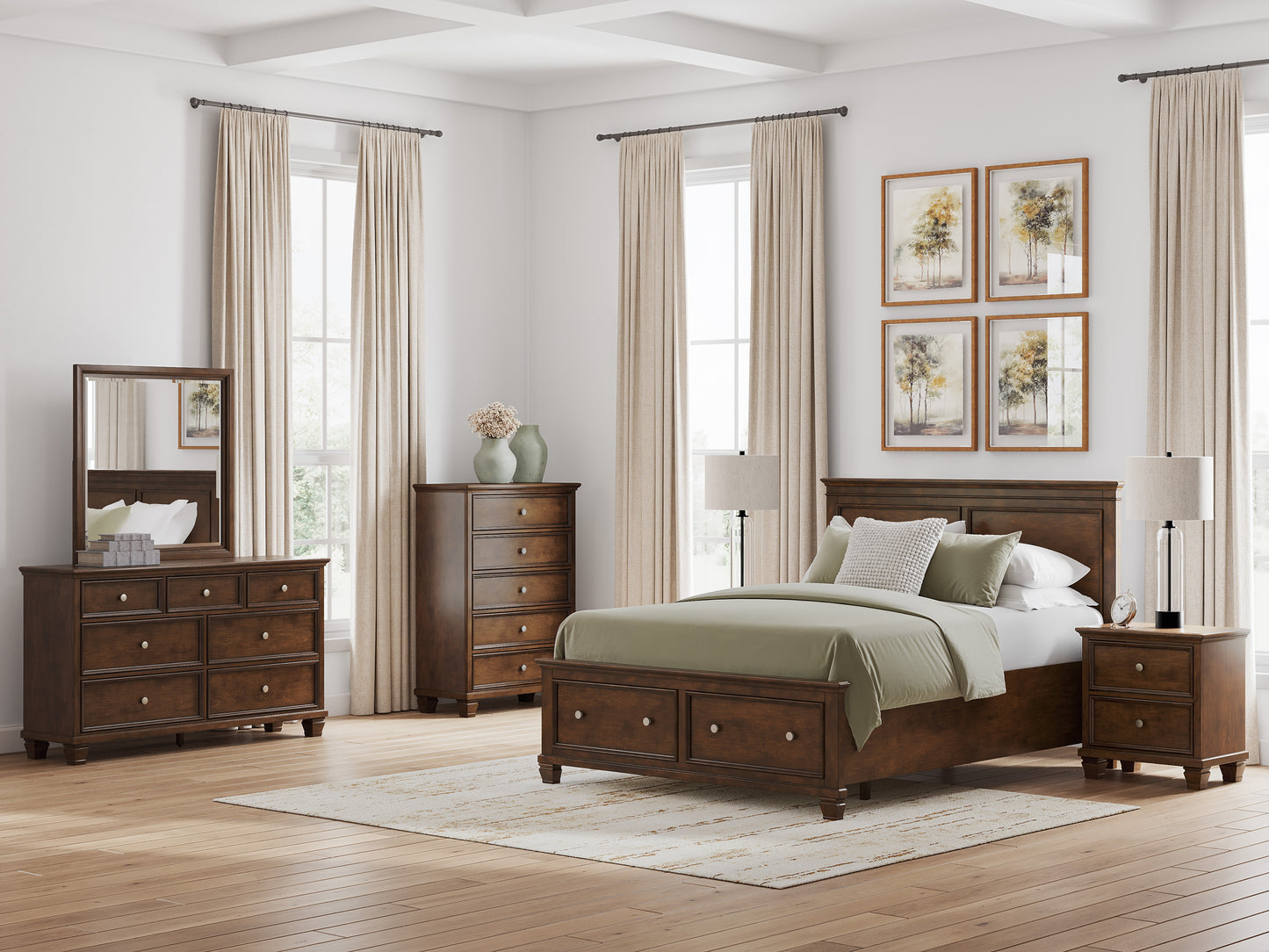 Fortman Bedroom Collection by Ashley (White, Brown, Black!)