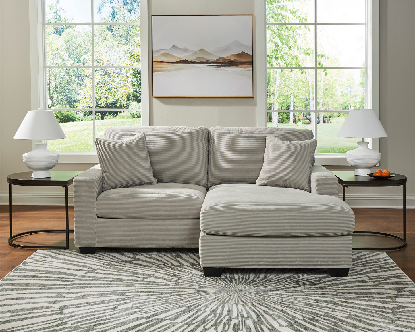 Greenbiar Soft Corduroy Sofa Collection by Ashley