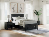 Lanolee - Panel Bed
