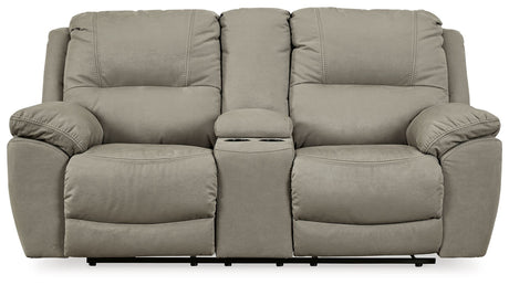 Next-Gen Gaucho - DBL REC PWR Loveseat w/Console - Putty