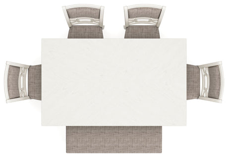 Erinberg - Dining Room Table Set (Set of 6) - Antique White