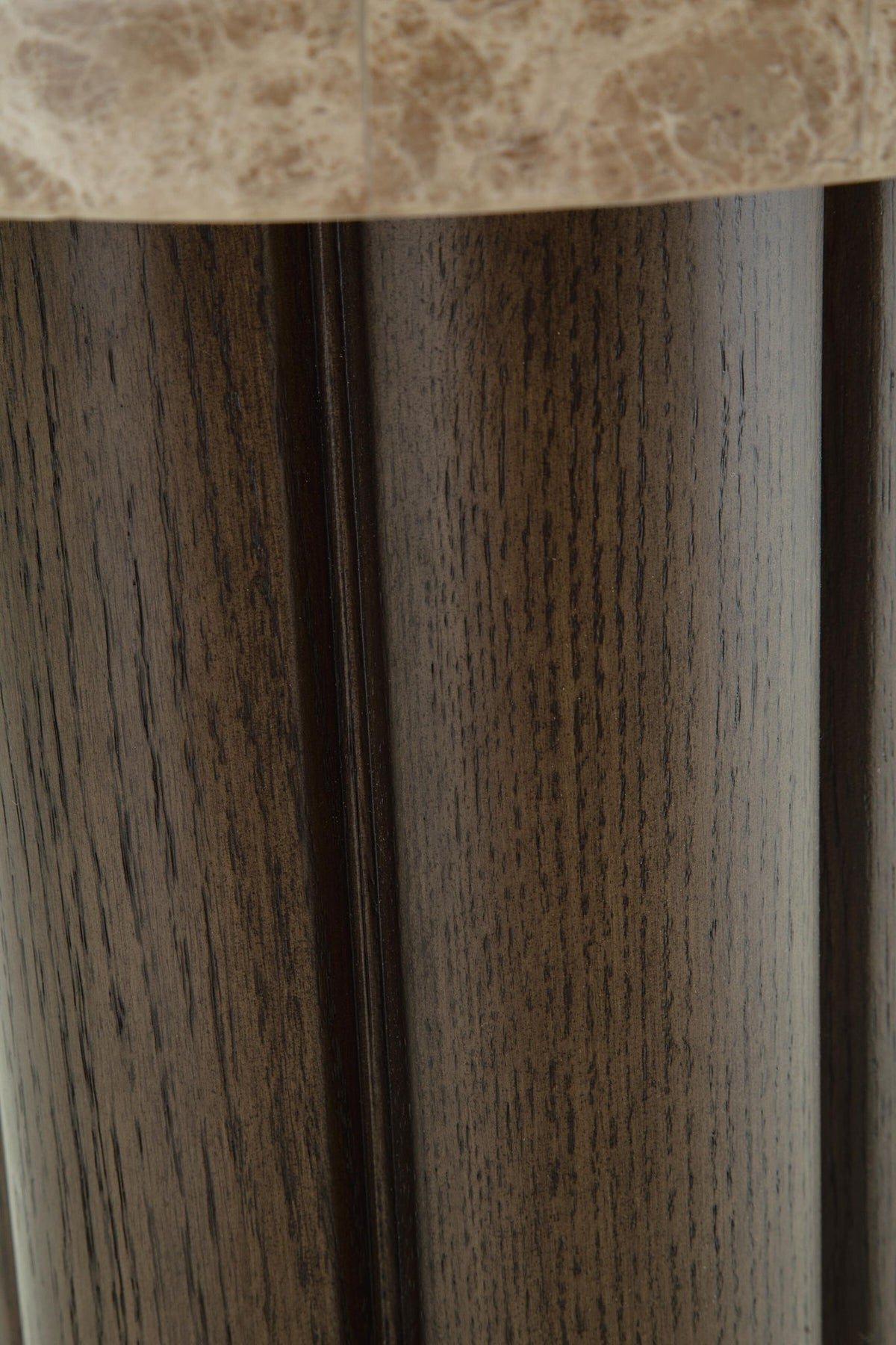 Darimore - Chair Side End Table - Burnished Brown