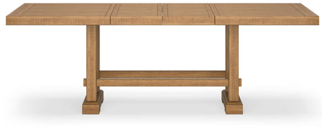 Havonplane - Rectangular Dining Room Counter Extension Table - Brown