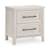 Darbonton - Two Drawer Night Stand - Dove White