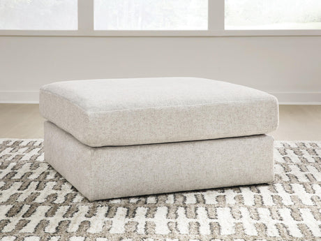 Kestrie - Oversized Accent Ottoman - Feathered