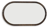 Clorington - Accent Mirror - Dark Brown