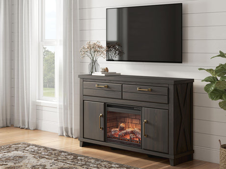 Brazen Valley - TV Stand With Fireplace Option