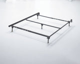 Anarasia - Queen Sleigh Headboard with Bolt on Bed Frame - White