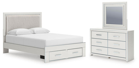 Zuraleus - Upholstered Panel Platform Storage Bedroom Set