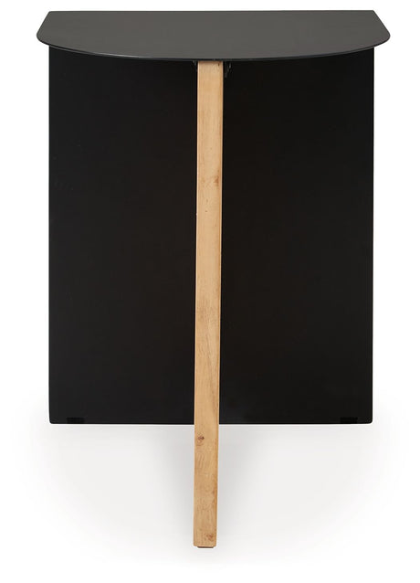 Ladgate - Accent Table - Black / Natural