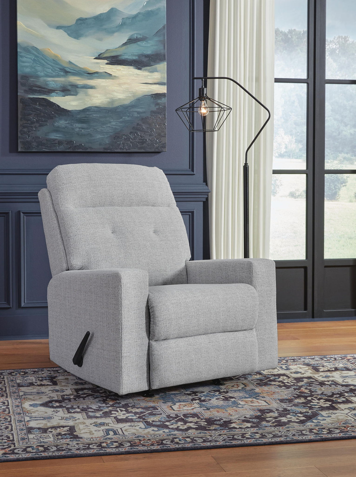 Skillins - Rocker Recliner - Stone