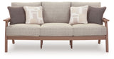 Grover Beach - Sofa With Cushion - Driftwood