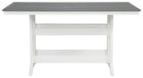 Transville - Counter Table W/Umb Opt